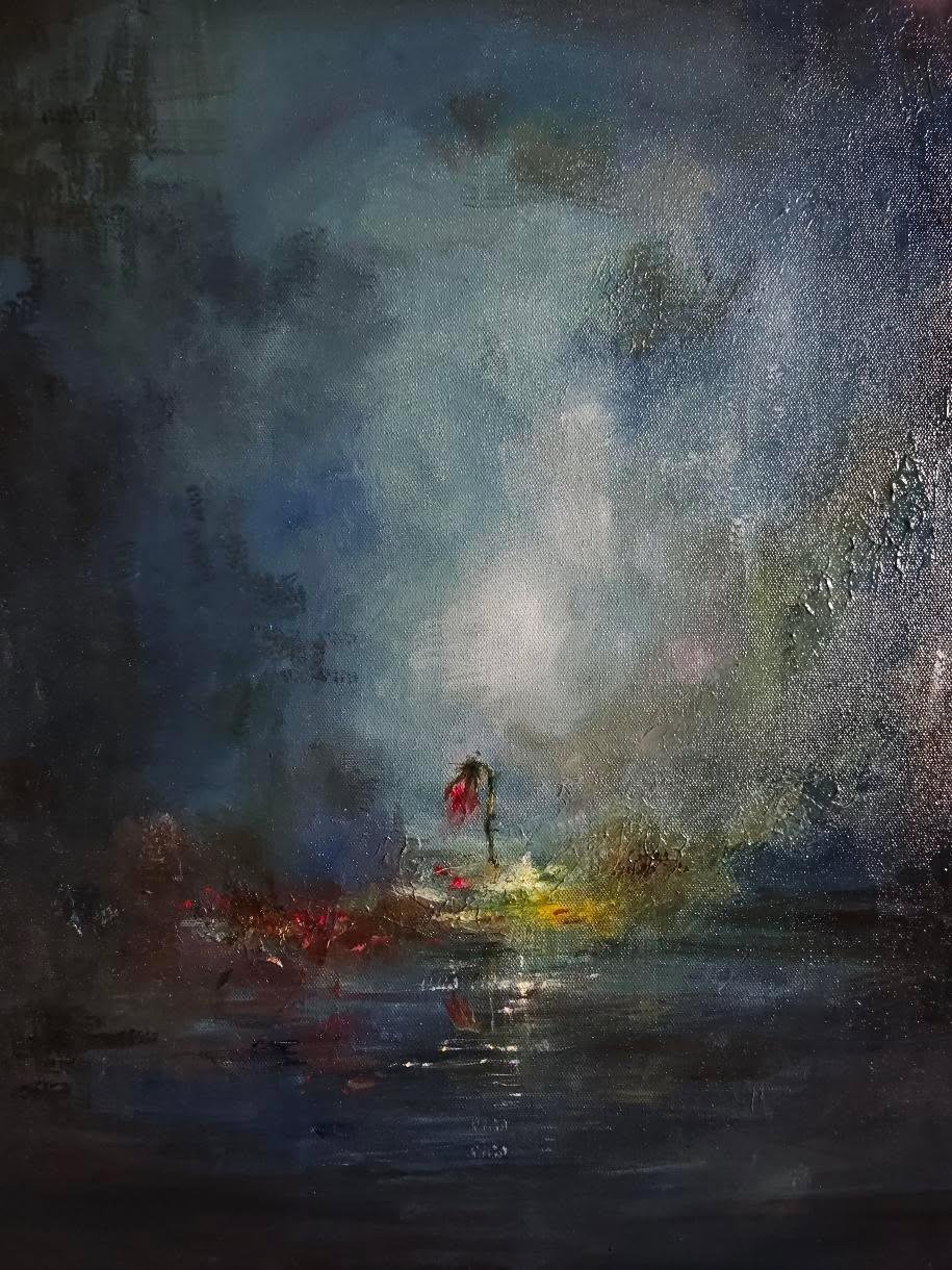 Human Conflict I: The Apology — Oil on canvas